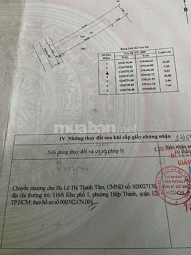 Chính chủ bán đất đường Nguyễn Thị Hương, 319m2, sổ đỏ, giá 2,5tỷ