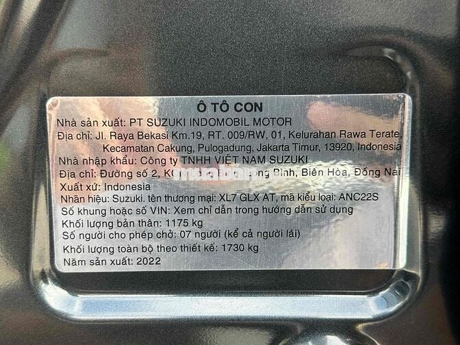Suzuki XL 7 2022 GLX AT - 60000 km