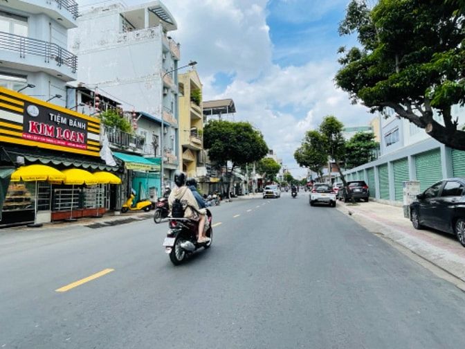 Mặt tiền Tân Phú 430m2( 9 x 56 ) đường 20m, giá tốt QH xây Hầm 8 tầng