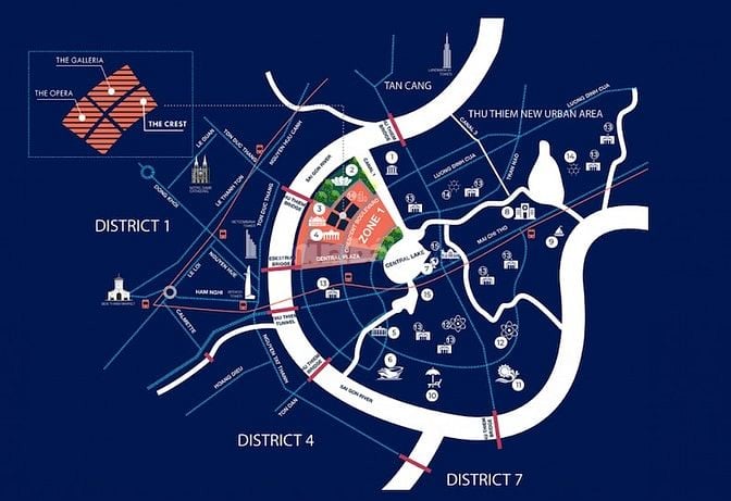 Bán shophouse Galleria The Metropole, 166,59m² thông thủy