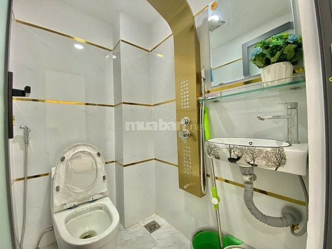 Nhà mới Chợ Bà Hom cũ 1,85 tỷ 1L 2PN hẻm oto chính chủ 