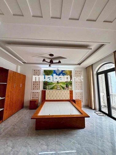 CHO THUÊ BIỆT THỰ MẶT TIỀN PHAN HUY ÍCH-5 TẦNG THANG MÁY-DT 6.5Mx16M