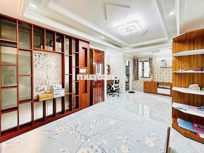 CHO THUÊ BIỆT THỰ MẶT TIỀN PHAN HUY ÍCH-5 TẦNG THANG MÁY-DT 6.5Mx16M