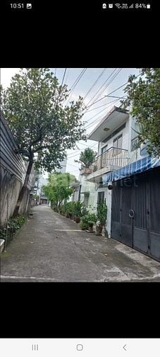Bán nhà 2 mặt hẻm xe hơi trước sau đều 6m