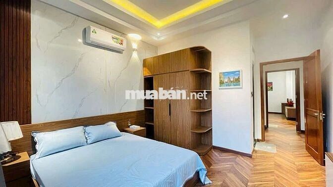 Cho thuê nhà, Mới xây, Full nội thất, Đường phan huy ích, P12, Gv, 6pn