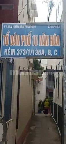 Bán nhà hẻm Lý Thường Kiệt, Quận Tân Bình, Ngay trung tâm chợ Tân Bình