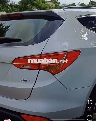 hyundai santafe 2016. fun dầu số tự động 2 cầu