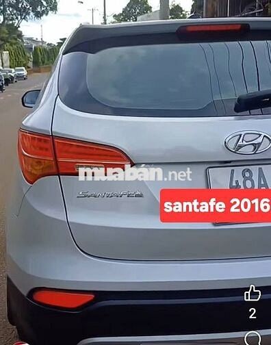 hyundai santafe 2016. fun dầu số tự động 2 cầu