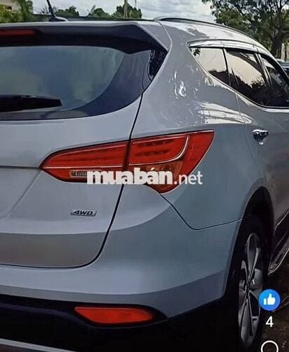 hyundai santafe 2016. fun dầu số tự động 2 cầu