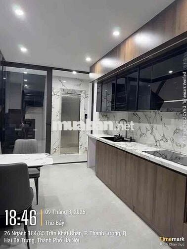 Tôi cần bán nhà phố TRẦN KHÁT CHÂN 38m 6tầng thang máy giá 9,3tỷ