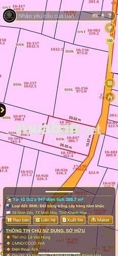 Chuyên săn đất biển ninh vân, giá tốt phun thổ cư tại biển ninh vân