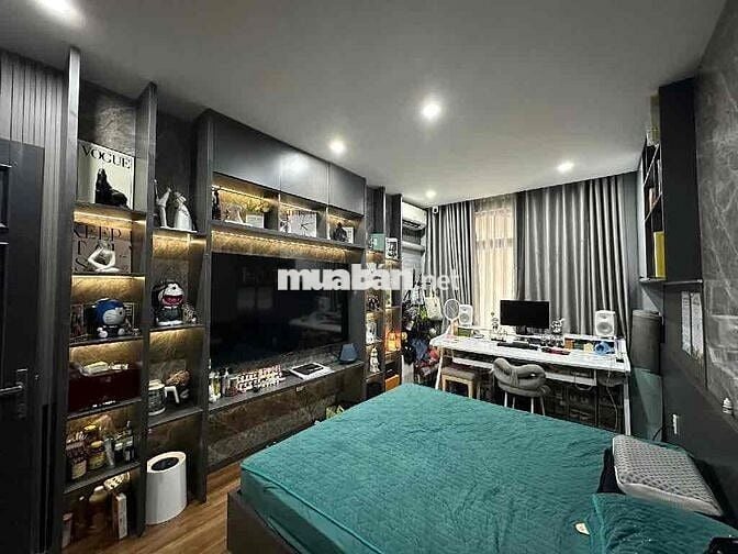 Quan nhân - Nhà Đẹp 44m x 6 tầng 4m mặt tiền gần oto hồ điều hoà 10.5t