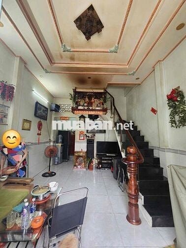 Hẻm Nhựa 6m , không lộ giới , nhà ở đây 🎄 Nhà 35/7/5 ao đôi đường p.bì