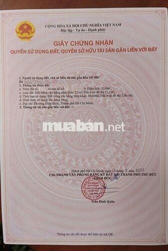 Bán gấp lô đất hẻm ô tô đường 24 Linh Đông