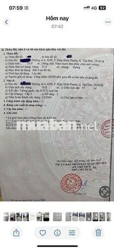 Giảm ngay 300 triệu -Bán nhà 2 tầng - 56m2(4x14) Chỉ: 3,7 tỷ - 2 PN