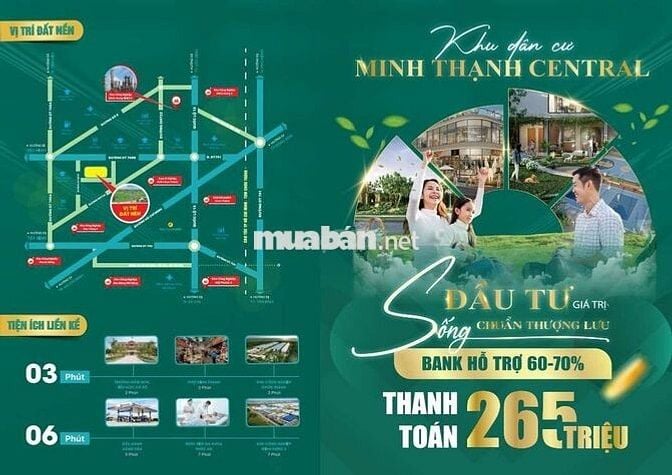Cần Bán Đất Nền Sau Lưng Chợ Thái Bình - Minh Thạnh - Tp.HCM