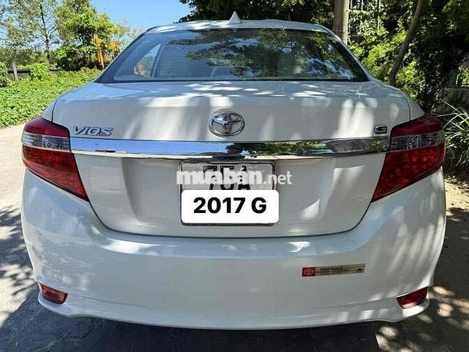 hàng hiếm Vios 2017 1.5G CVT - 21000 km 1 chủ Huế