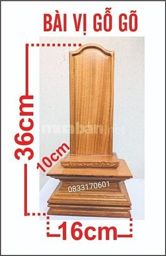 Cửa hàng bán bài vị thờ bằng gỗ tại Tp.HCM