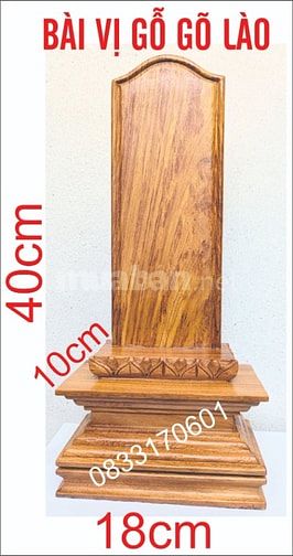 Cửa hàng bán bài vị thờ bằng gỗ tại Tp.HCM