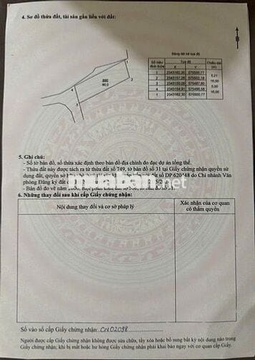 Bán đất thôn Đại Bái, xã Quang Minh, Mê Linh. Gần đường quốc lộ 23,
