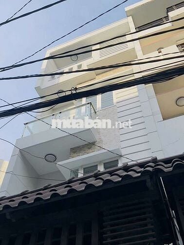 Nhà nguyên căn 3 lầu 4 x 20 hẻm thông xe hơi lê văn thọ gò vấp 18tr/th