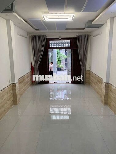 Nhà nguyên căn 3 lầu 4 x 20 hẻm thông xe hơi lê văn thọ gò vấp 18tr/th