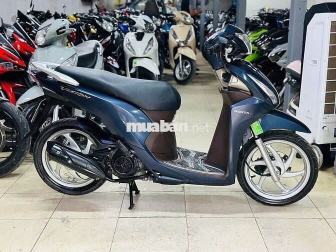 XE MÁY THỊNH PHÁT - HONDA VISION XANH ĐÁ KHOÁ SMK