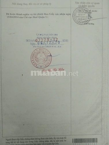 Bán nhà đối diện chợ Lê Văn Sỹ 
