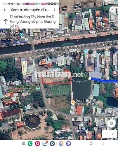 ĐẤT 391M2 FULL THỔ NGUYỄN HỒNG SẾN LONG AN (GẦN BV LA) ***