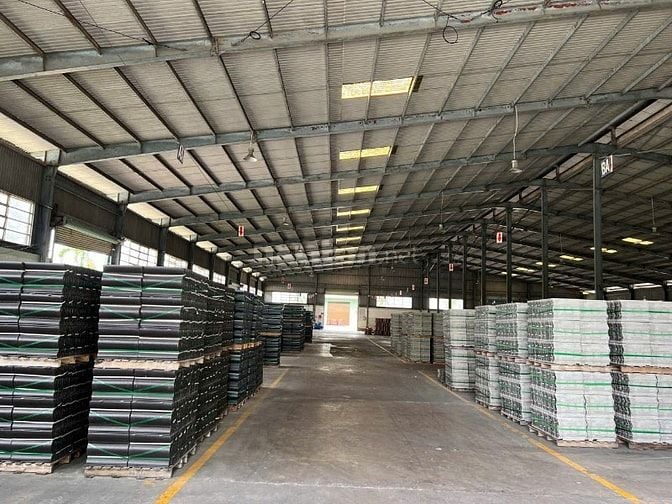 Kho xưởng 3.200m² kèm VP 800m² tại Bình Chánh ,cont 24/24, PCCC đầy đủ
