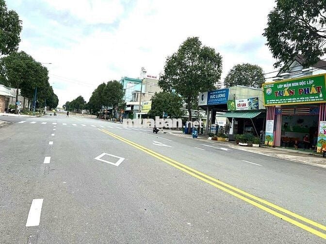 Đất Mỹ Phước 3, mặt tiền đường nhựa 25m, thích hợp kinh doanh buôn bán