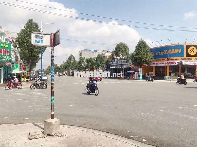 Đất Mỹ Phước 3, mặt tiền đường nhựa 25m, thích hợp kinh doanh buôn bán