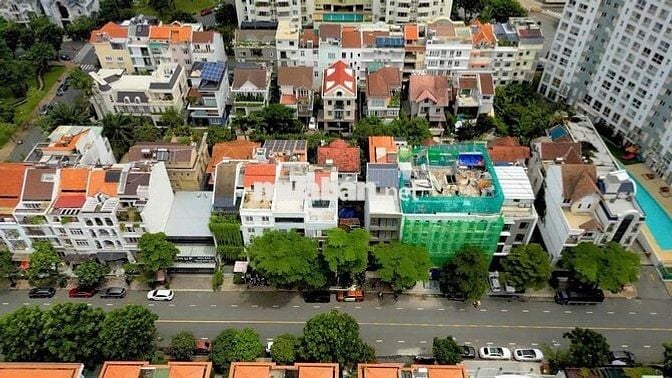 Cho Thuê Toà Nhà khu Nam Quang Phú Mỹ Hưng, Trệt Lửng+ 3 Lầu 99 Triệu