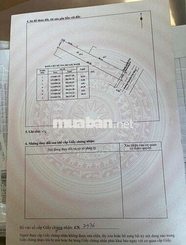 Lô Đất Mặt Tiền Nhựa Ngang 6m Dài 49m Full Thổ Giá Chỉ 850TR Ở T.Trấn