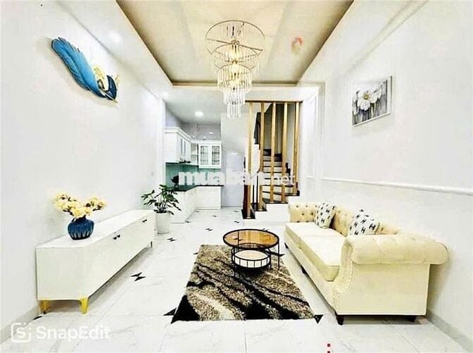 NHÀ 4Tx33m2- TRUNG TÂM THỊ TRẤN- NỘI THẤT SỊN- GẦN QL6- GIÁ 3,1 TỶ