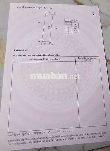 CHÍNH CHỦ BÁN GẤP LÔ ĐẤT NỀN FULL THỔ CƯ SÁT MT TỈNH LÔ 835 CẦN GIUỘC