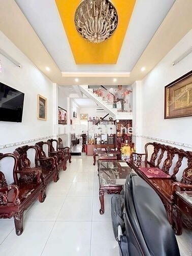 ĐƯỜNG NHỰA XE TẢI THÔNG BÌNH TRỊ ĐÔNG 4 TẦNG 4M18M Sát BỐN XÃ Hơn 7 TY