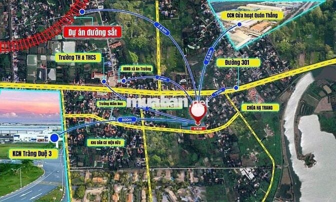 KDC Bát Trang - Đất nền KCN Tràng Duệ 3 Hải Phòng