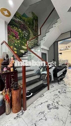 NGAY ĐẦM SEN - TÂN PHÚ - GIÁP Q11 - ĐƯỜNG NHỰA 6M - 4 TẦNG NHÀ MỚI 4PN