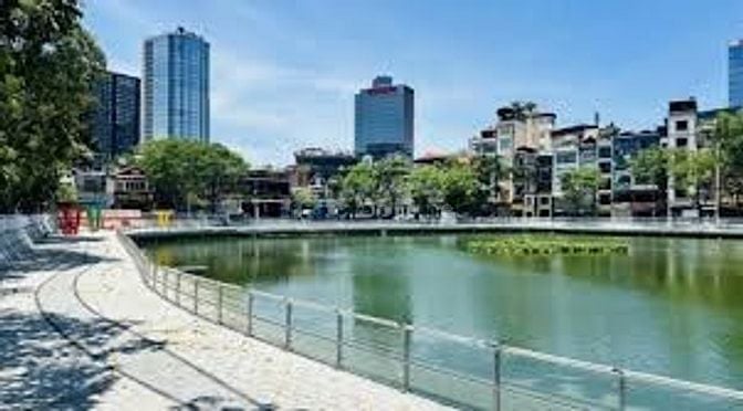BÁN NHÀ 2 tầng gần HỒ HOÀNG CẦU, quận Đống Đa, 81m2x 2 tầng, MT 6m