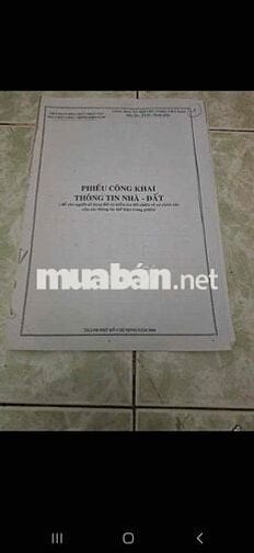 Nhà bán Ấp 1 xã B Hưng , cách bến xe quận 8 , 500m