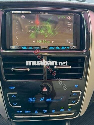 Vios 1.5G - 2018-7200km màu trắng, chính chủ