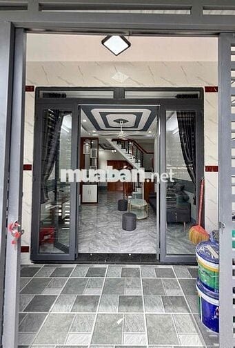 Nhà HÓC MÔN 40m giá 455tr sau lưng chợ Nhị Xuân HÓC MÔN bao sang tên