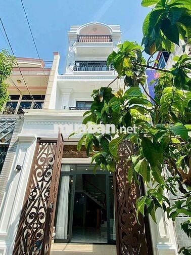 NHÀ KHU BIỆT THỰ ĐƯỜNG 8M NGUYỄN VĂN KHỐI 4PN SẴN 4 MÁY LẠNH 22TR