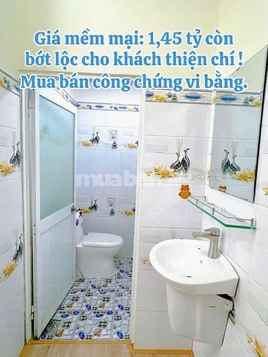 Bán nhà chính chủ 3,2x9,5. 1 lầu 2PN 2WC. Gần hãng bia Tiger
