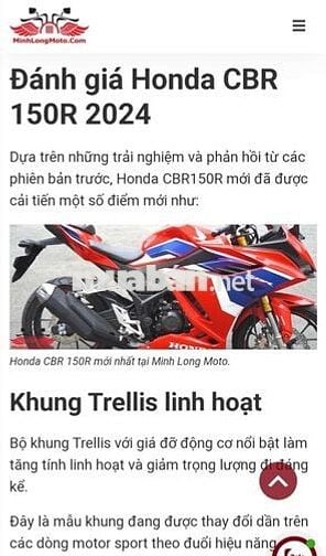 💙❤️Tphcm Cbr150 abs thểthaoHRC 2024 Siêu đẹp BsTp