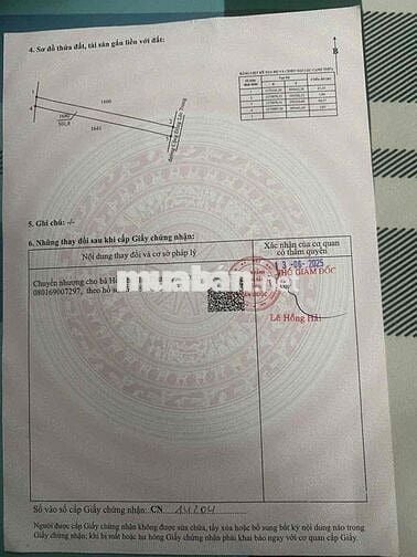 500m2 đất chính chủ mặt tiền Lộc Trung cần bán
