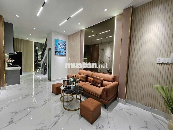 Nhà mới đẹp Gò Vấp sát mặt tiền đường số 8 phường 11 SHR hoàn công đủ