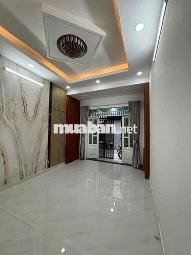 NHÀ 4 TẦNG ĐẸP — GẦN LÊ VĂN QUỚI MÃ LÒ(4m x 11m) Hướng Chính Tây