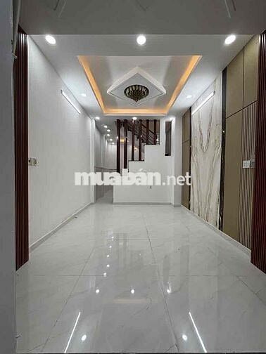 NHÀ 4 TẦNG ĐẸP — GẦN LÊ VĂN QUỚI MÃ LÒ(4m x 11m) Hướng Chính Tây